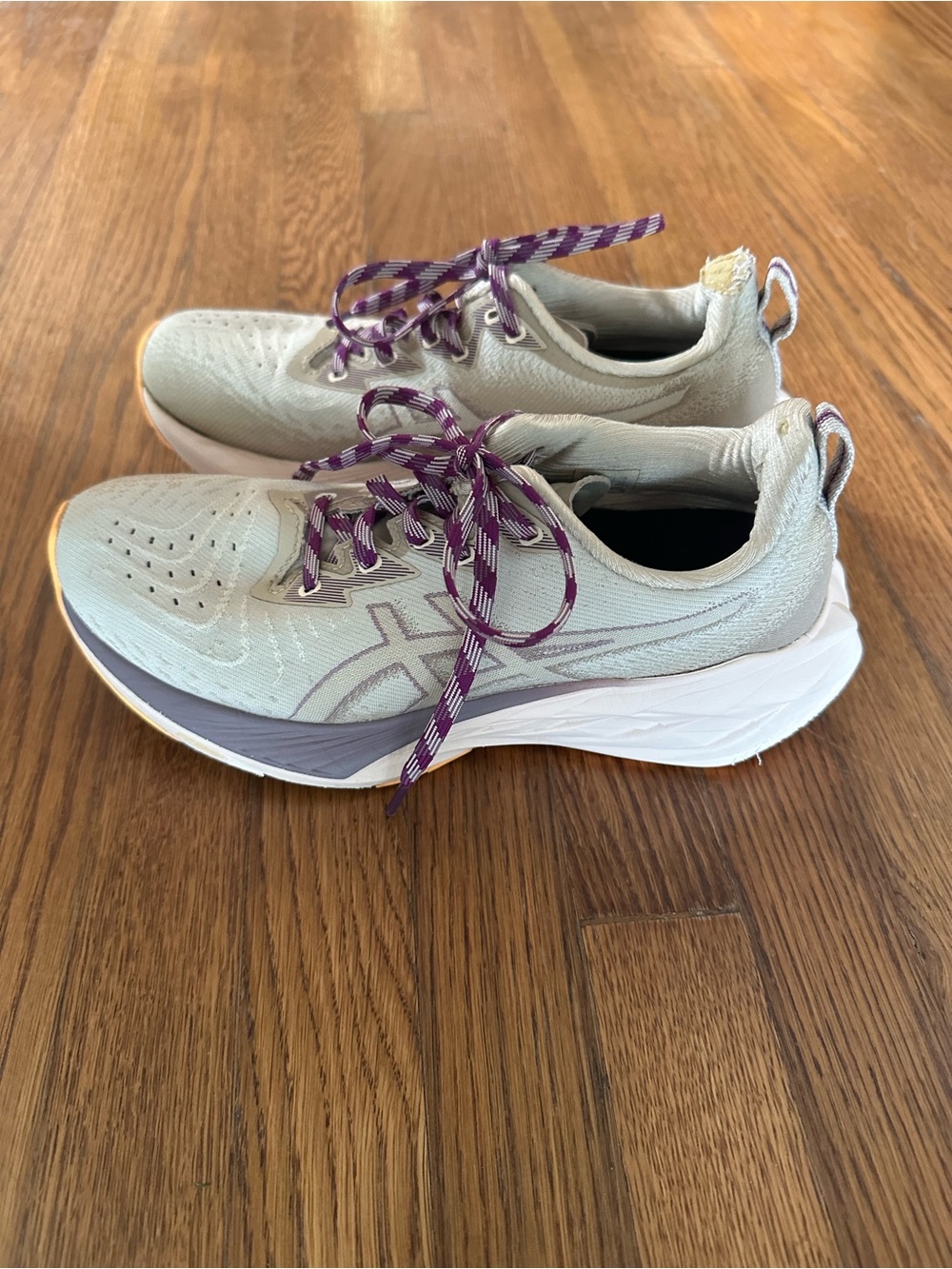 ASICS Novablast 4 Women’s Running Shoes in Nature Bathing/Pink Pearl - 7 (US)